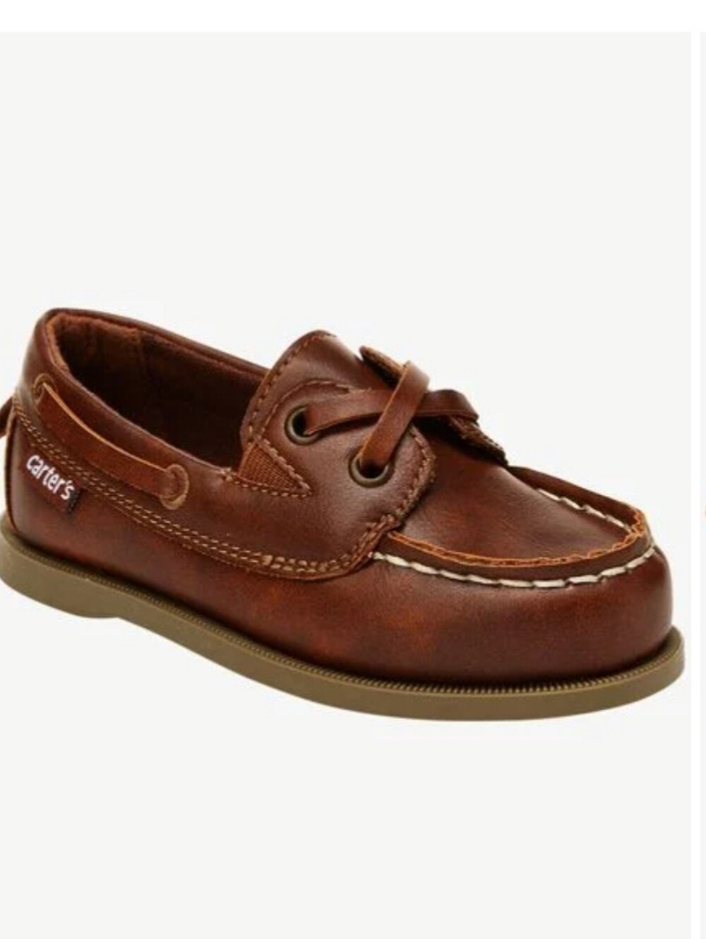 Carter's Brown Boat Shoes Size 13Y